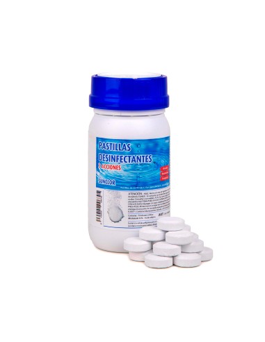 PACK PASTILLAS DESINFECTANTES 3 ACCIONES SUNCLOR 2X160GR