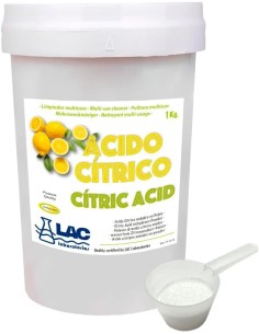 Ácido Cítrico Anhidro Limpiador 1 kg