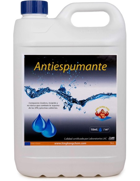 Antiespumante piscinas 5 litros