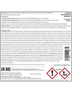 Algicida no espumante aquapool para piscina 2