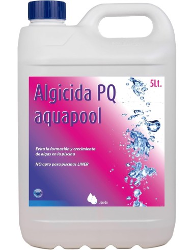 Algicida PQ Aquapool para piscina 5 litros