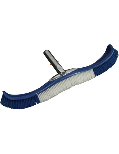 Cepillo piscina flex agarre de aluminio con púas de plástico