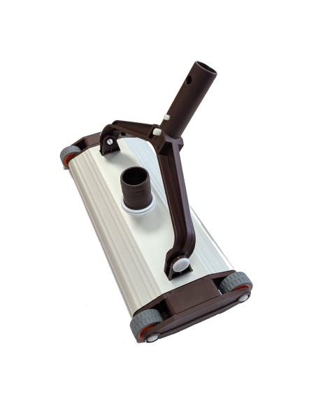 Carro limpia fondos inox fijación mediante clip 33 cm Aquapool Pro