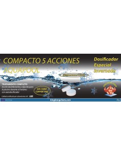 Boya invernada para mantenimiento de piscina en invierno 2