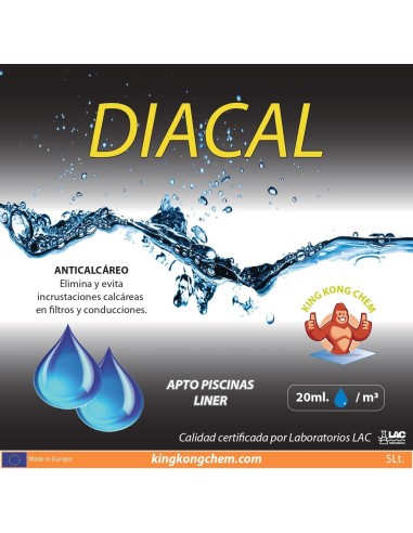 DIACAL Anticálcareo y Anti-Incrustante