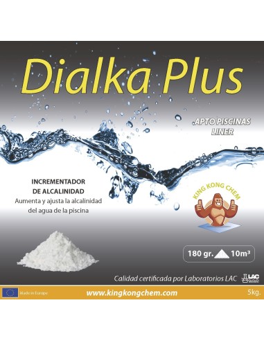 DIALKA PLUS Incrementador de alcalinidad para piscinas y spa