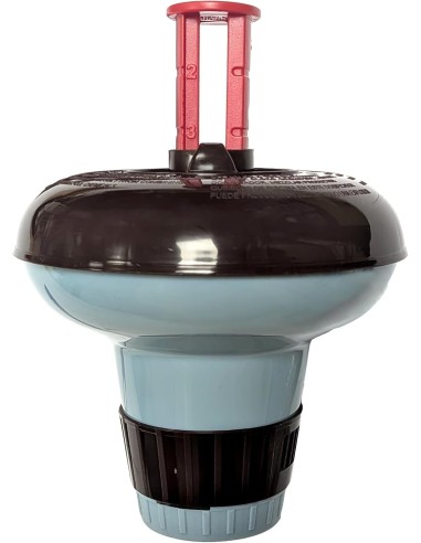 DOSIFICADOR FLOTANTE PEQUEÑO CON AVISADOR AQUAPOOL PRO