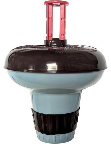 DOSIFICADOR FLOTANTE PEQUEÑO CON AVISADOR AQUAPOOL PRO