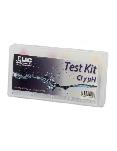 Estuche análisis cloro y pH para el agua de tu piscina.