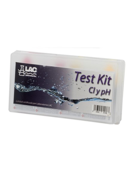 Estuche análisis cloro y pH para el agua de tu piscina.
