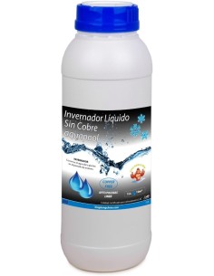 Invernador líquido sin cobre Aquapool para mantenimiento de tu piscina en invierno.