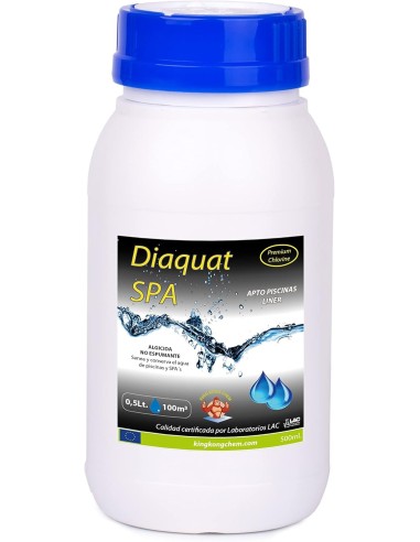 KIT 5 ACCIONES 20 0,5 KG + DIAQUAT SPA 0,5 L + DOSIFICADOR