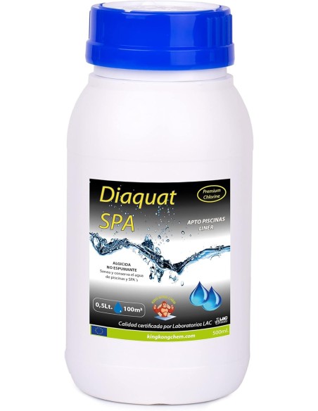 KIT 5 ACCIONES 20 0,5 KG + DIAQUAT SPA 0,5 L + DOSIFICADOR