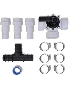 Kit válvula selectora bypass 3 vías.