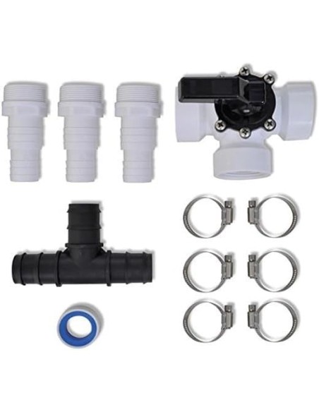 Kit válvula selectora bypass 3 vías.