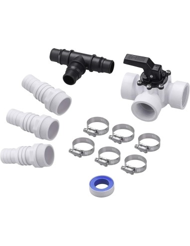 KIT VALVULA 3 VIA PISCINA ELEVADA.BYPASS-SET12-TLG