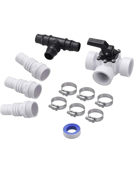 KIT VALVULA 3 VIA PISCINA ELEVADA.BYPASS-SET12-TLG
