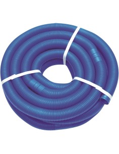 Manguera de piscina seccionable de 4,74 metros, diametro 32 mm con terminales integrados.