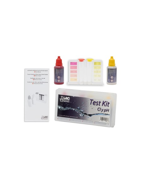 PACK TEST KIT CLORO Y PH LÍQUIDO + 1 RECAMBIO OT-PHENOL