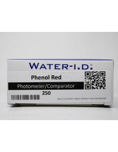 Phenol Red 250 pastillas para fotómetro de la marca Water ID.