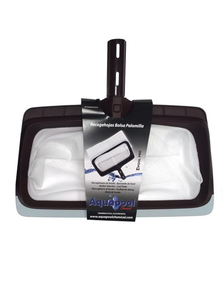 Recoge hojas bolsa palomilla Aquapool Pro para limpieza del agua de tu piscina.