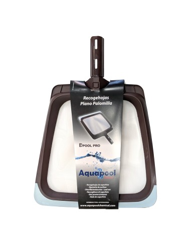 Recoge hojas plano palomilla marca Aquapool Pro.