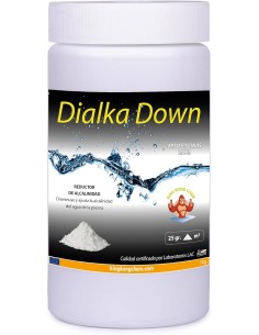 Dialka Down reductor alcalinidad para el agua de la piscina.